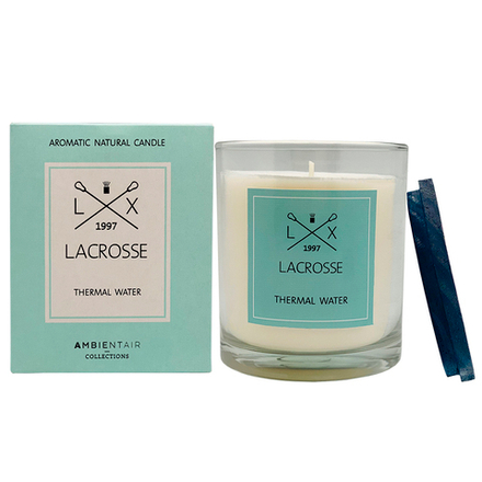 Свеча ароматическая lacrosse, thermal water, 60 ч
