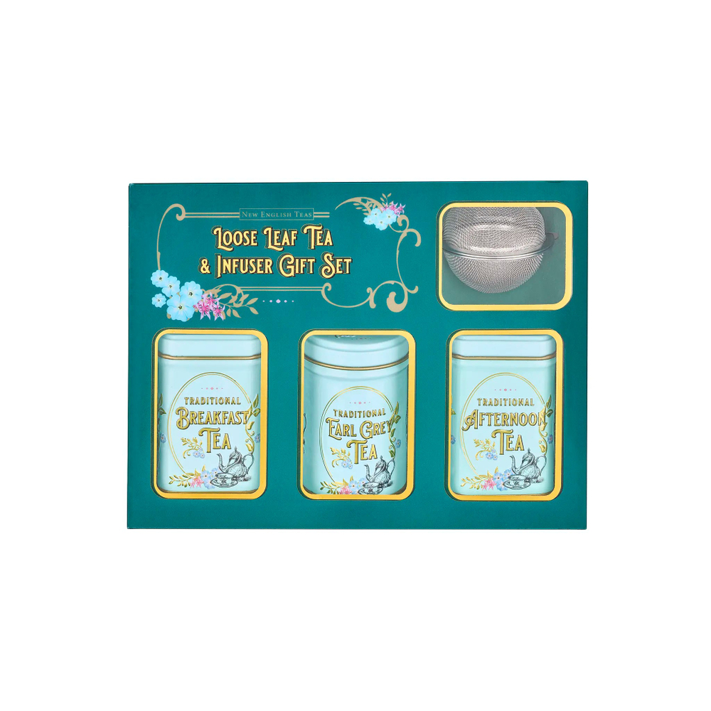 New English Teas Набор листового чая Vintage Victorian, 3шт