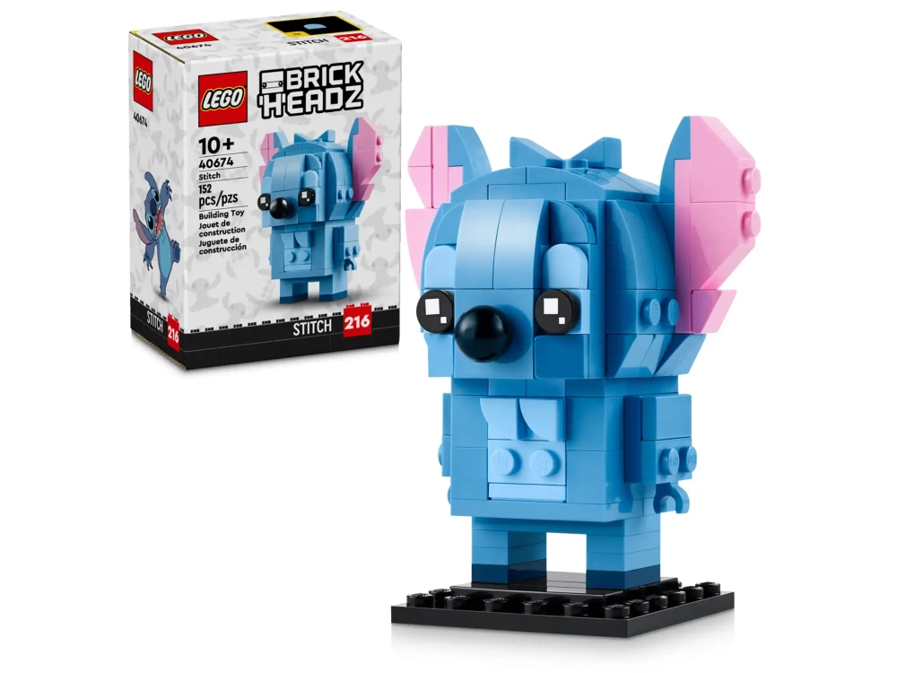 Конструктор LEGO BrickHeadz 40674 Стич