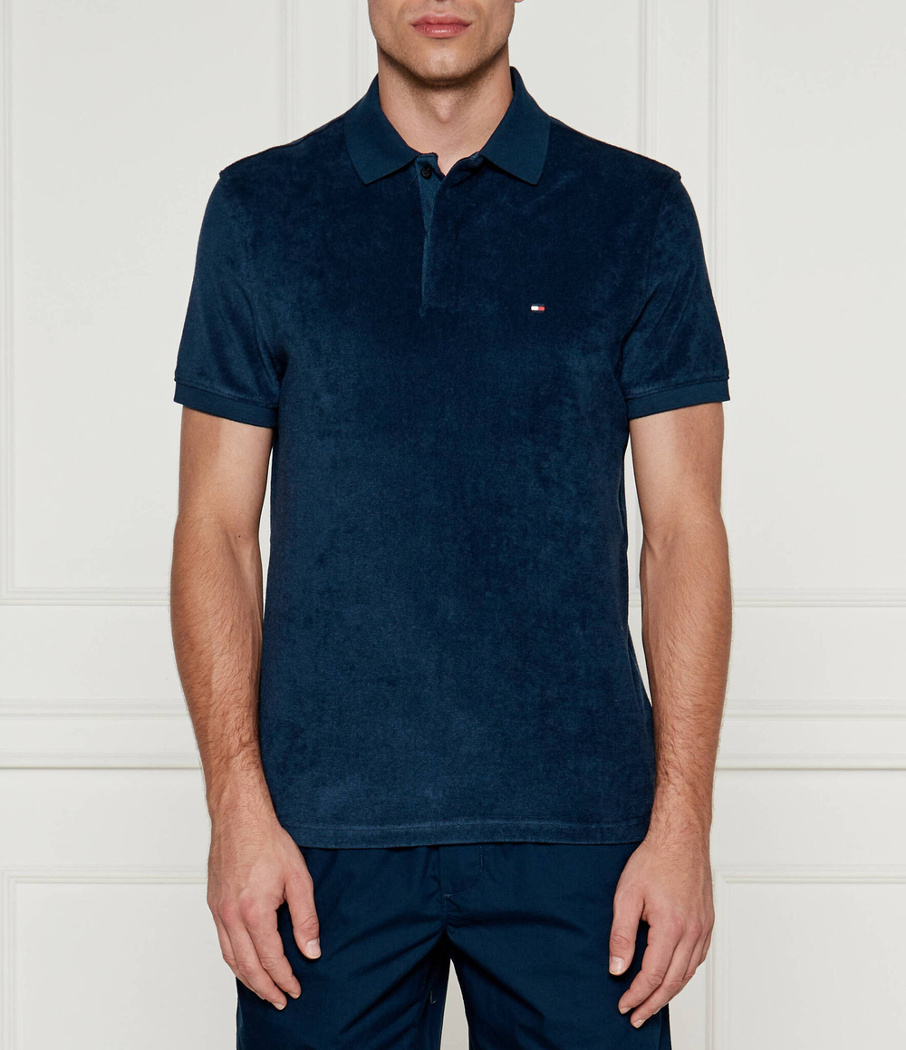 Поло Tommy Hilfiger - темно-синий(MW0MW30770)