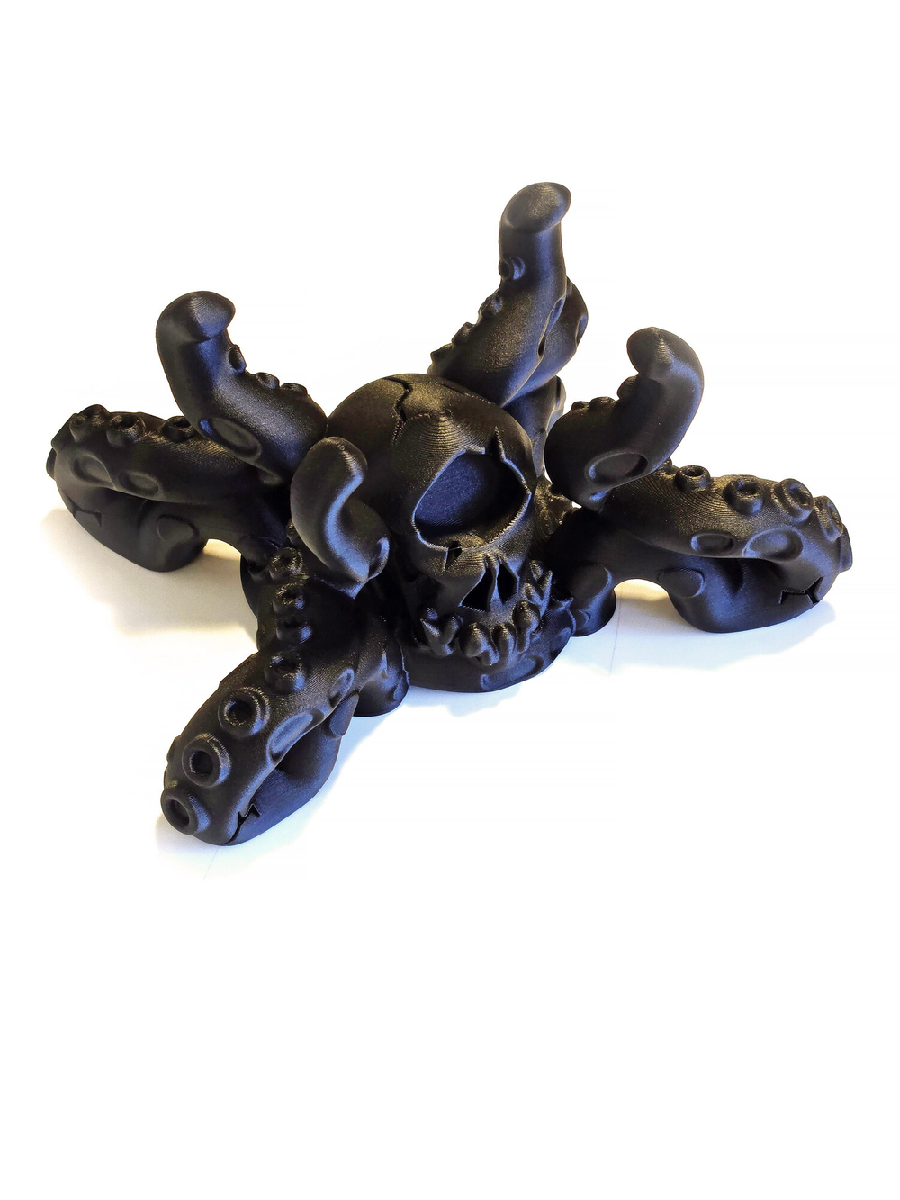 Кракен - универсальный держатель для геймпада, 3Д печать, черный матовый