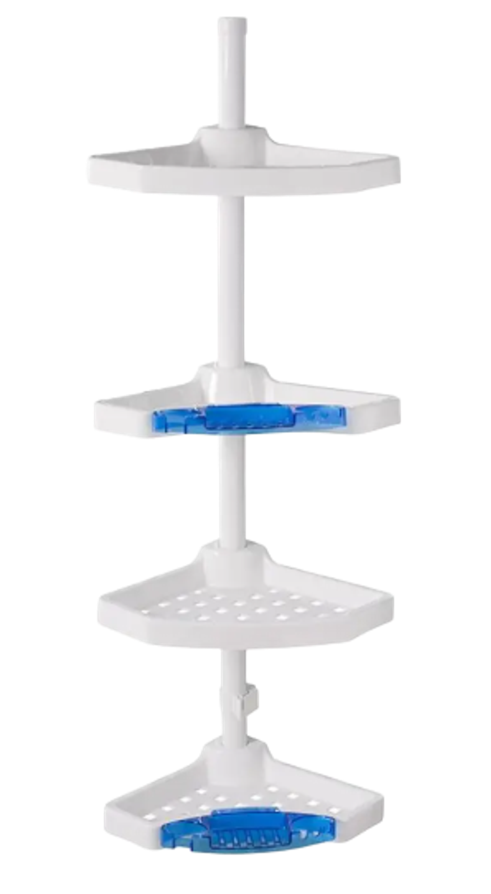 Полка угловая для ванной комн. "Prima Nova" № 07 белая размер 52х25х10 "КТ"