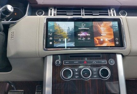 Магнитола Range Rover Sport 2013-2017 (BOSCH) - Radiola RDL-1267R монитор 12.3" на Android 12, 8Гб+128Гб, CarPlay, 4G SIM-слот