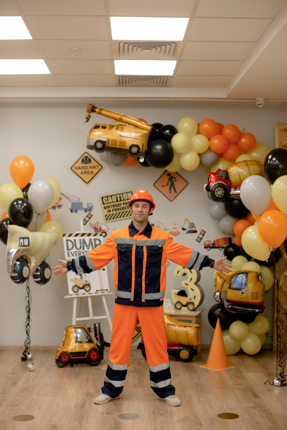 Construction Party for boy