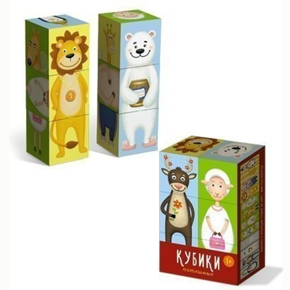 Кубики Потешные 00858 148-050