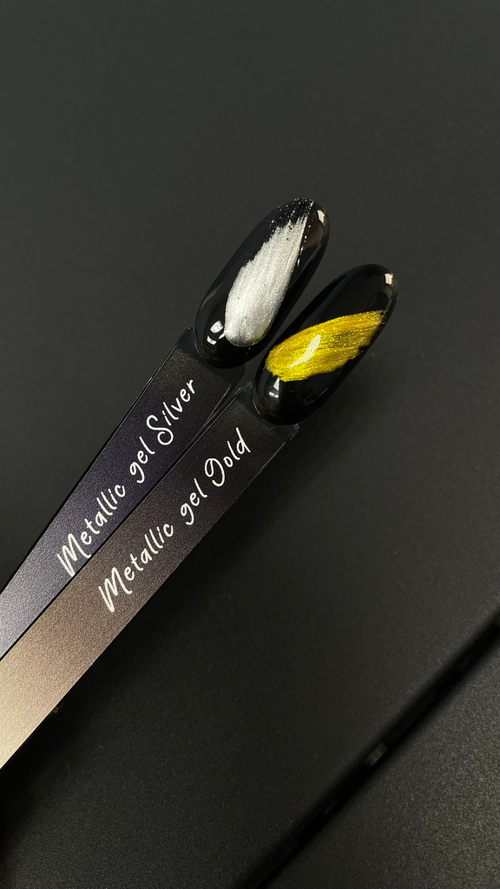 IceBeauty Гель-краска Metallic gel Gold, 5 мл