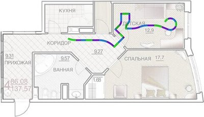 Walkedges наборы (бордюры для прогулок) 10 м.