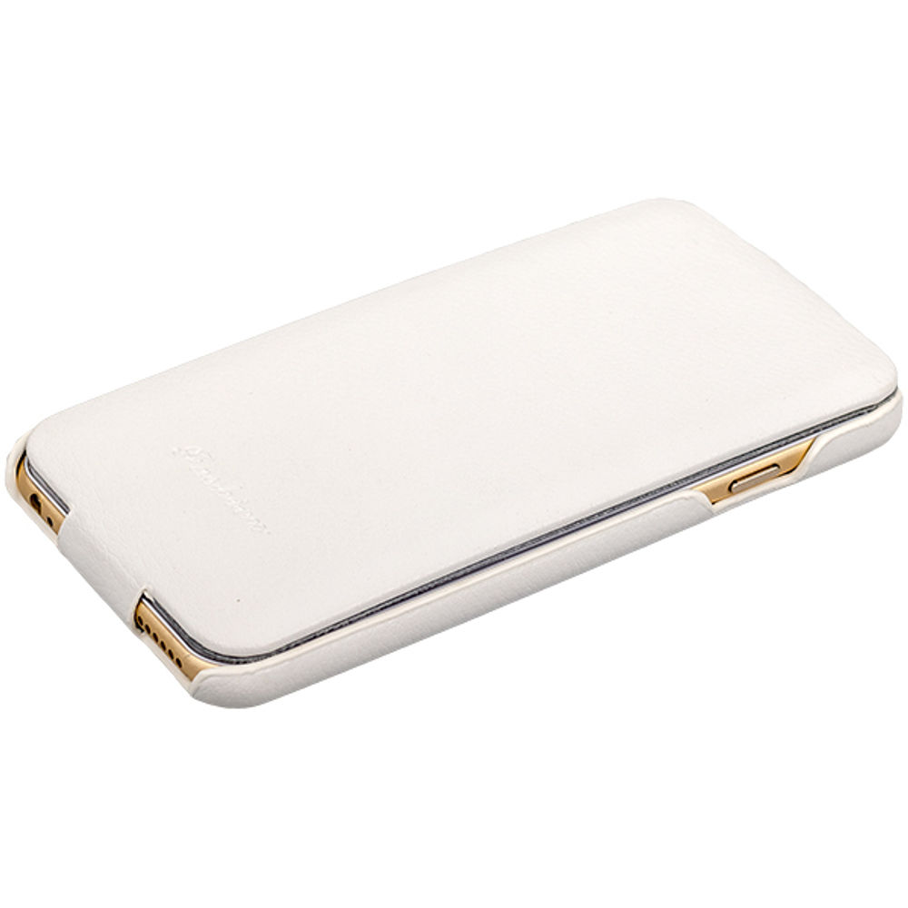 Чехол Fashion Case для iPhone 6s/ 6 (4.7) кожаный с откидным верхом белый