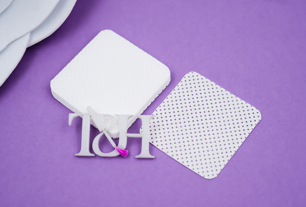 Салфетки перфорированные (300шт) белый