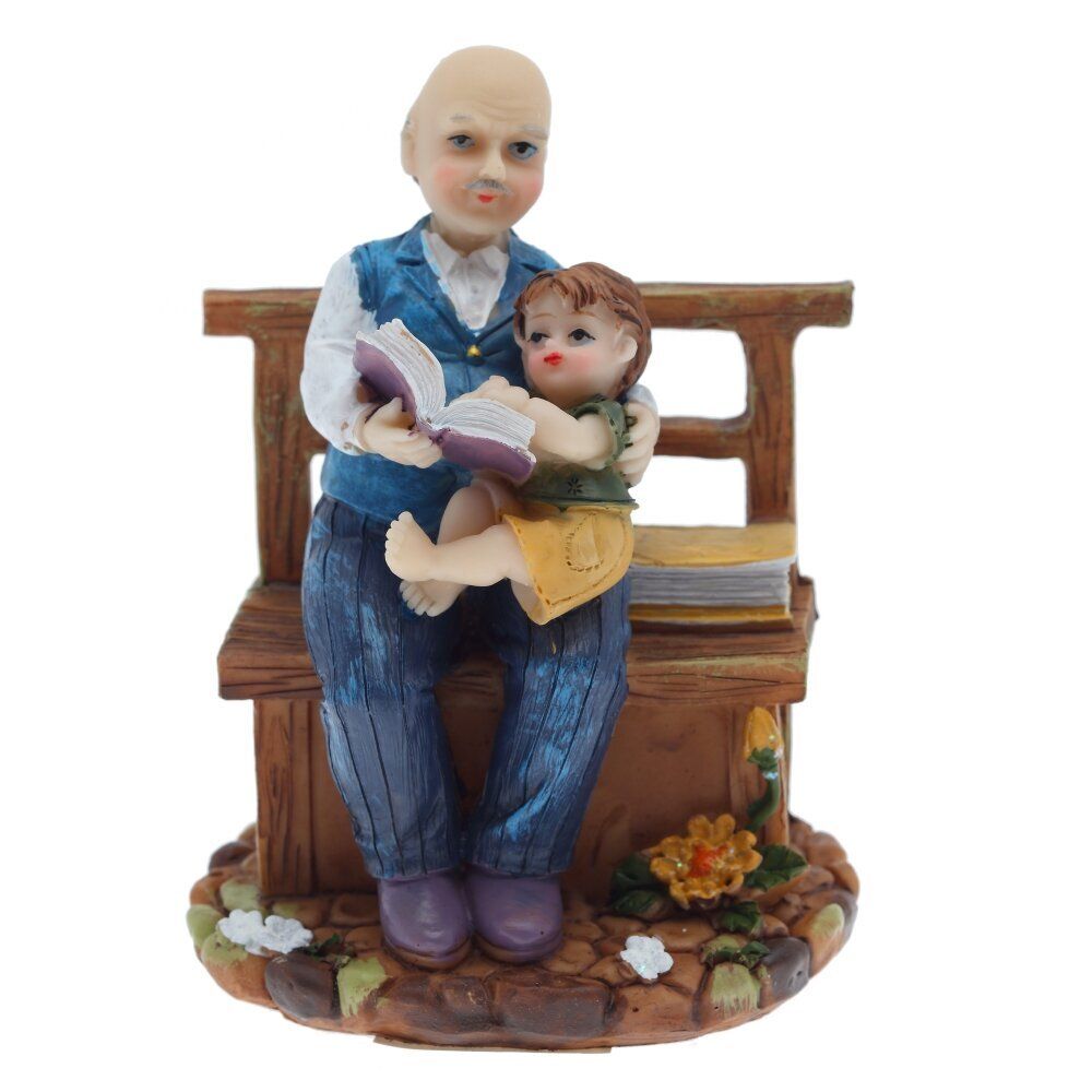 GAEM Фигурка декоративная "Бабушка/Дедушка", L9 W7 H12 см, 2в.