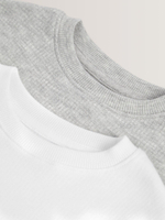 Лонгслив с термо-эффектом для мальчика Next 318-172, 2 шт., Белый, Серый