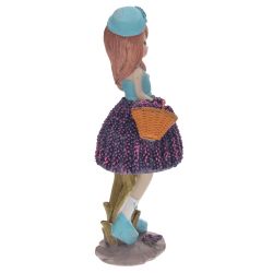 GAEM Фигурка декоративная "Девочка", L10 W9 H25 см, 2в.