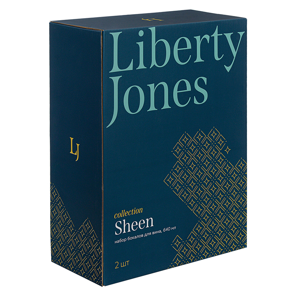 Набор бокалов для вина 2шт 640мл Liberty Jones Sheen
