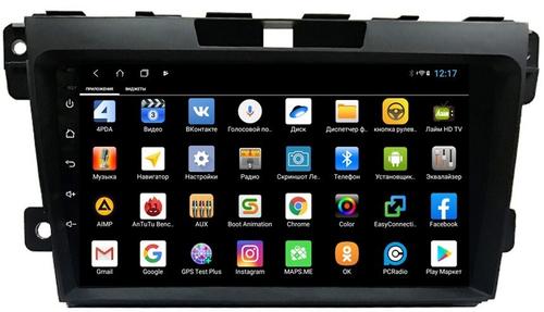 Магнитола для Mazda CX-7 2006-2012 - Parafar PF097XHD на Android 13, CarPlay, 4G SIM-слот