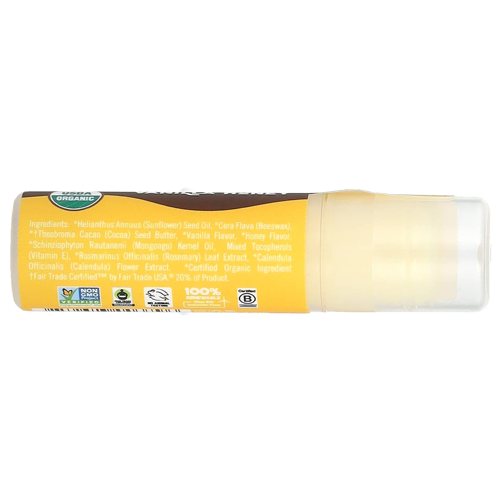 Eco Lips, Mongo Kiss, бальзам для губ, ваниль и мед, 7 г (0,25 унции)