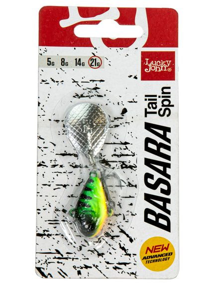 Тейл-спиннер Lucky John BASARA TAIL SPIN 21.0г 013 в блистере