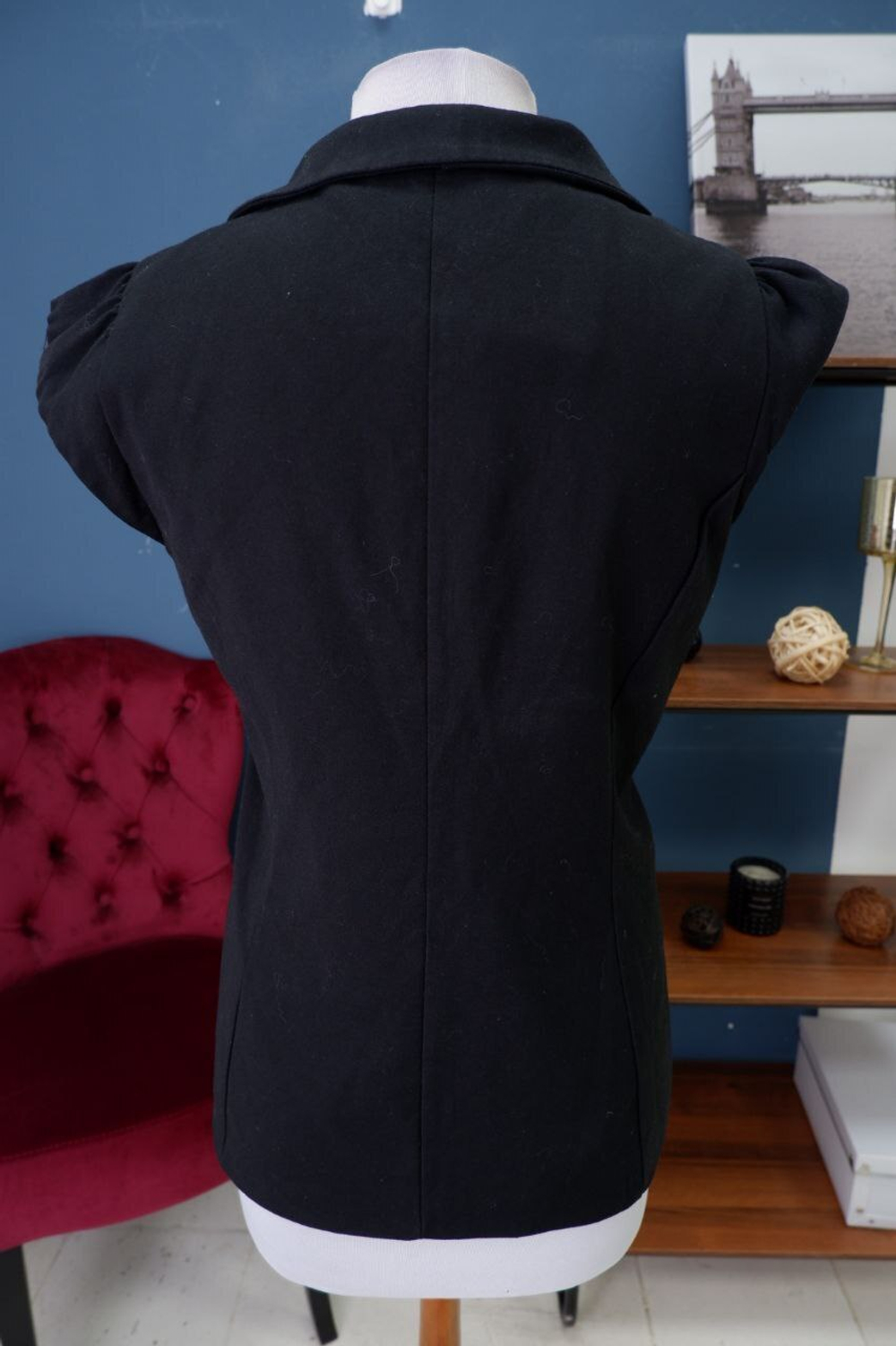 Жакет с коротким рукавом 46 размер