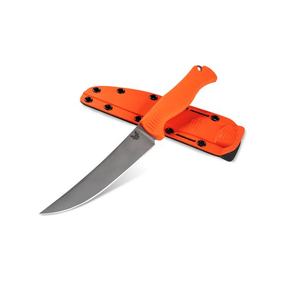 Складной нож Benchmade 15500 Meatcrafter c клинком из стали 154CM, рукоять Santoprene