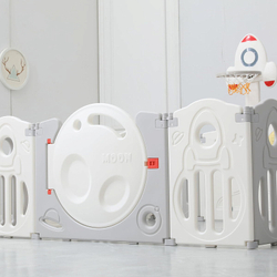 Манеж UNIX Kids SUPREME Space 200x200 Grey