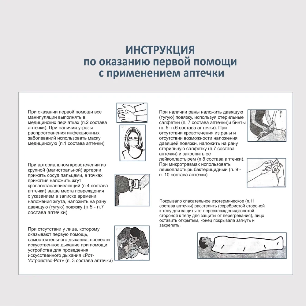 Аптечка первой помощи