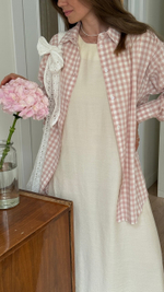 Платье Sun для беременных и кормящих, Сливочный