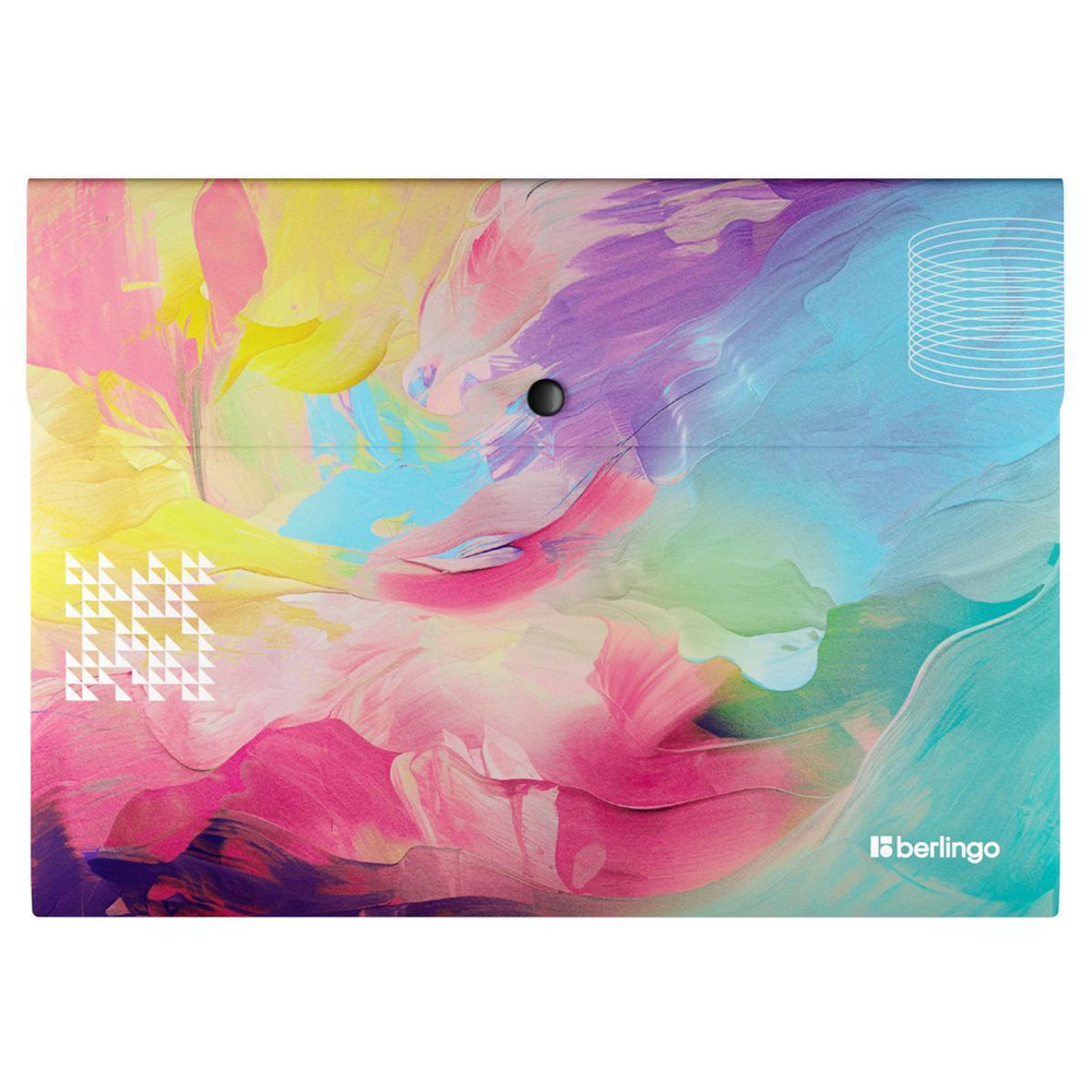 Папка-конверт на кнопке А4 "Collision XS" (Berlingo)