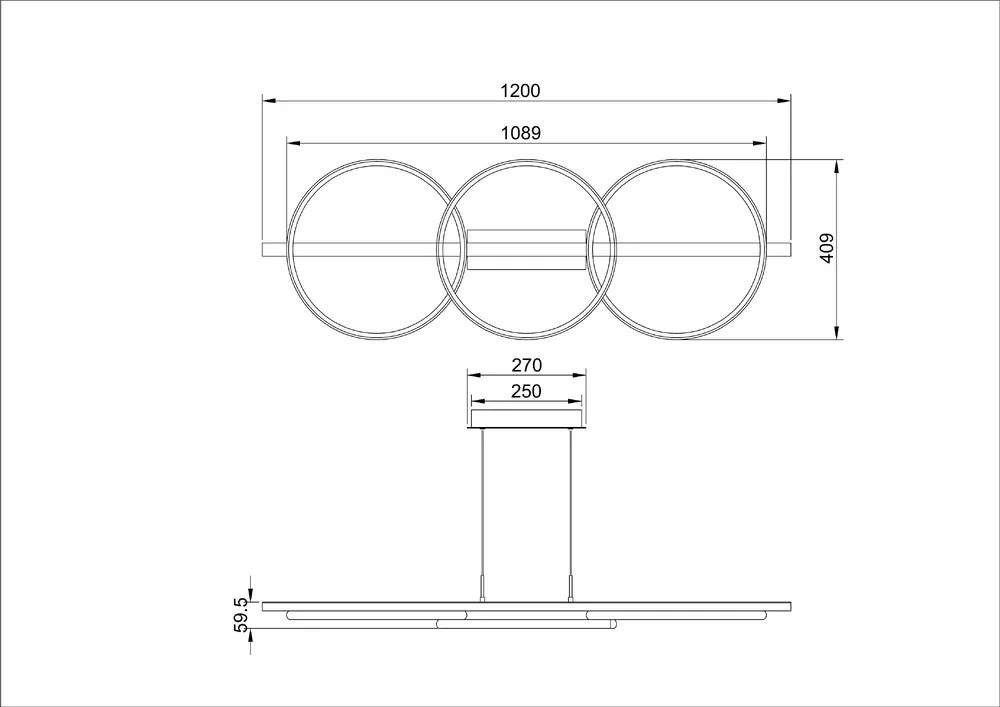 Подвесная люстра Arte Lamp FLUIDO