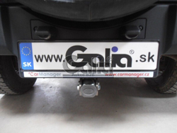 Фаркоп оцинкованный Galia J008A для Jeep Wrangler JK 2007-(паспорт и сертификат в комплекте)(без электрики)