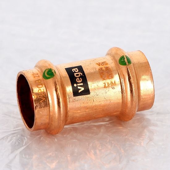 Муфта надвижная пресс Viega Profipress 22 мм с SC-Contur (серия 2415.3)