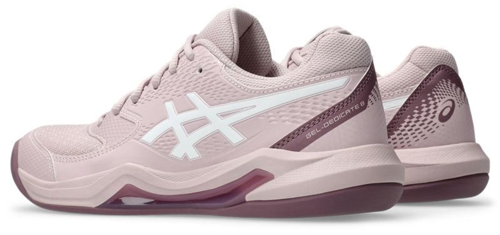 Женские Кроссовки теннисные Asics Gel-Dedicate 8 Indoor - Розовый
