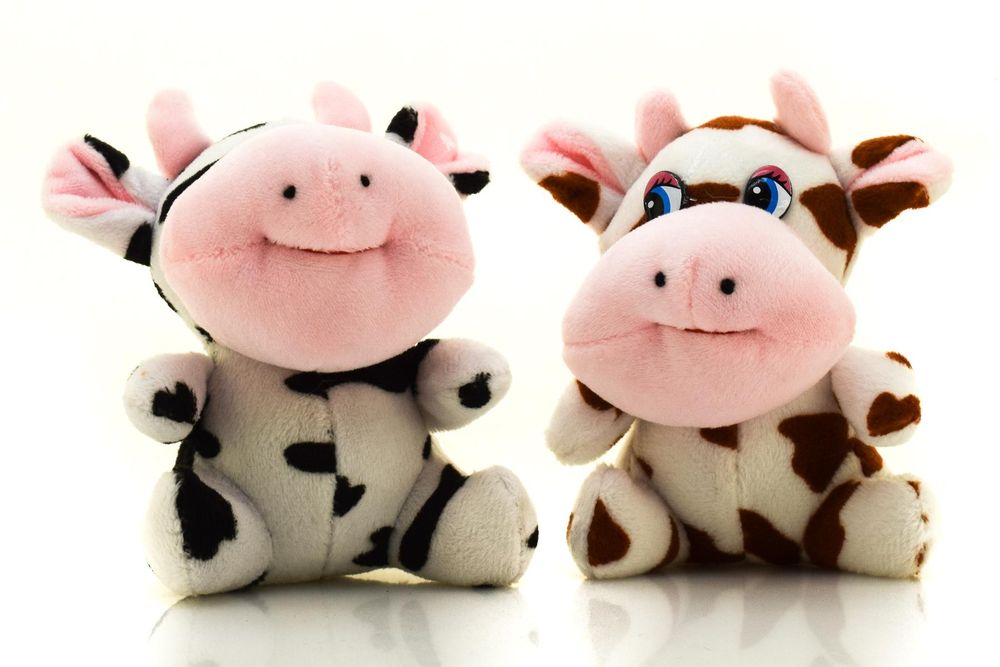 Мягкая игрушка Корова 11см в ассорт. Мягкая игрушка Корова 11см в ассорт.