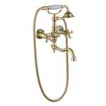 370131-E Смеситель 2-руч. для ванны (ЗОЛОТО) ViEiR (8/1шт)