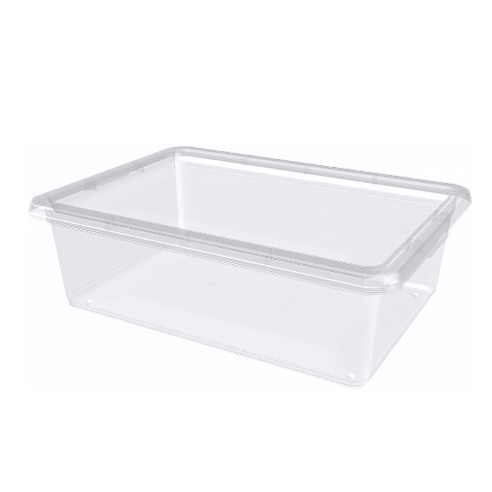 Ящик для хранения "Palm" 26л, 550х396х172мм (бесцветный)