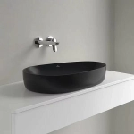 Раковина накладная Villeroy&Boch Antao 65 4A7465R7 черная матовая