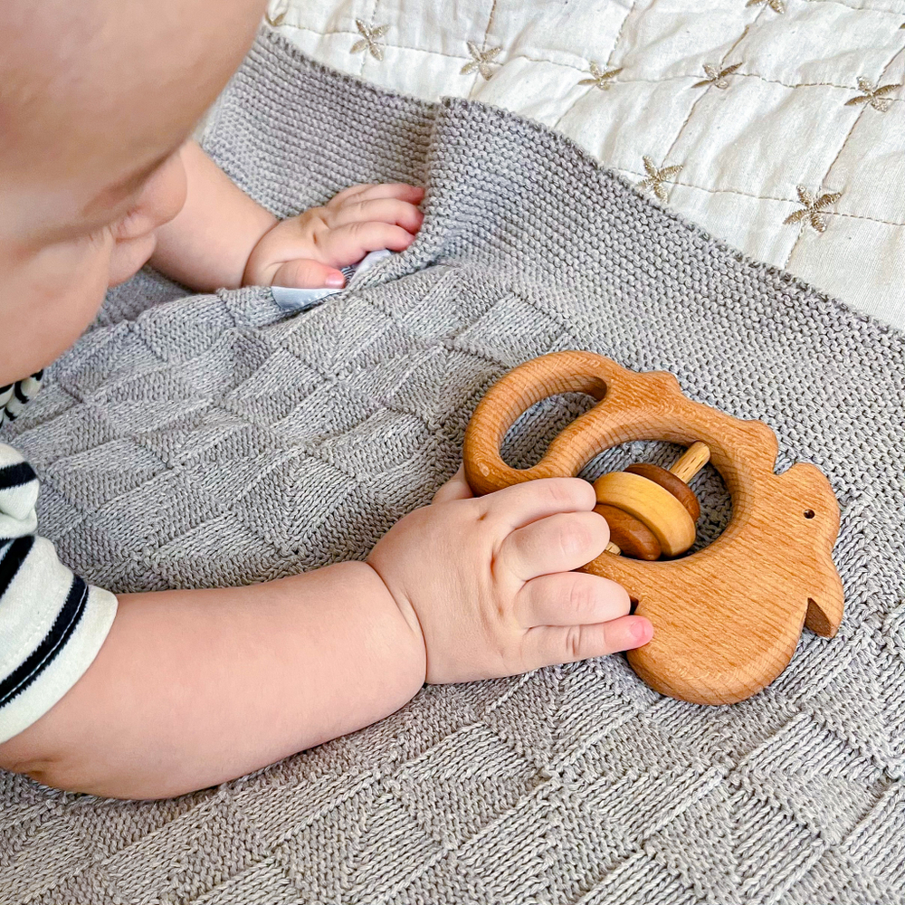 Деревянная погремушка Белочка euro Леснушки