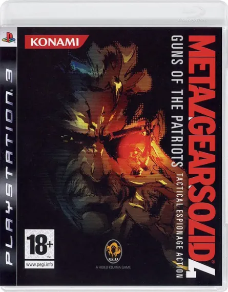 PS3 Metal Gear Solid 4: Guns of the Patriots (Б/У, Английская версия, BLES-00246)