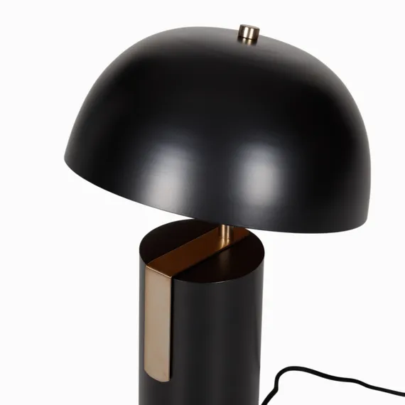 Настольный светильник Matte 45 см, черный, золотистый