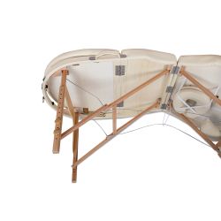 Массажный складной стол Mizomed Premium Oval 3 крем