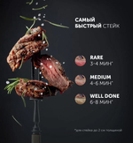 Электрогриль POLARIS PGP 2202IQfry чёрный