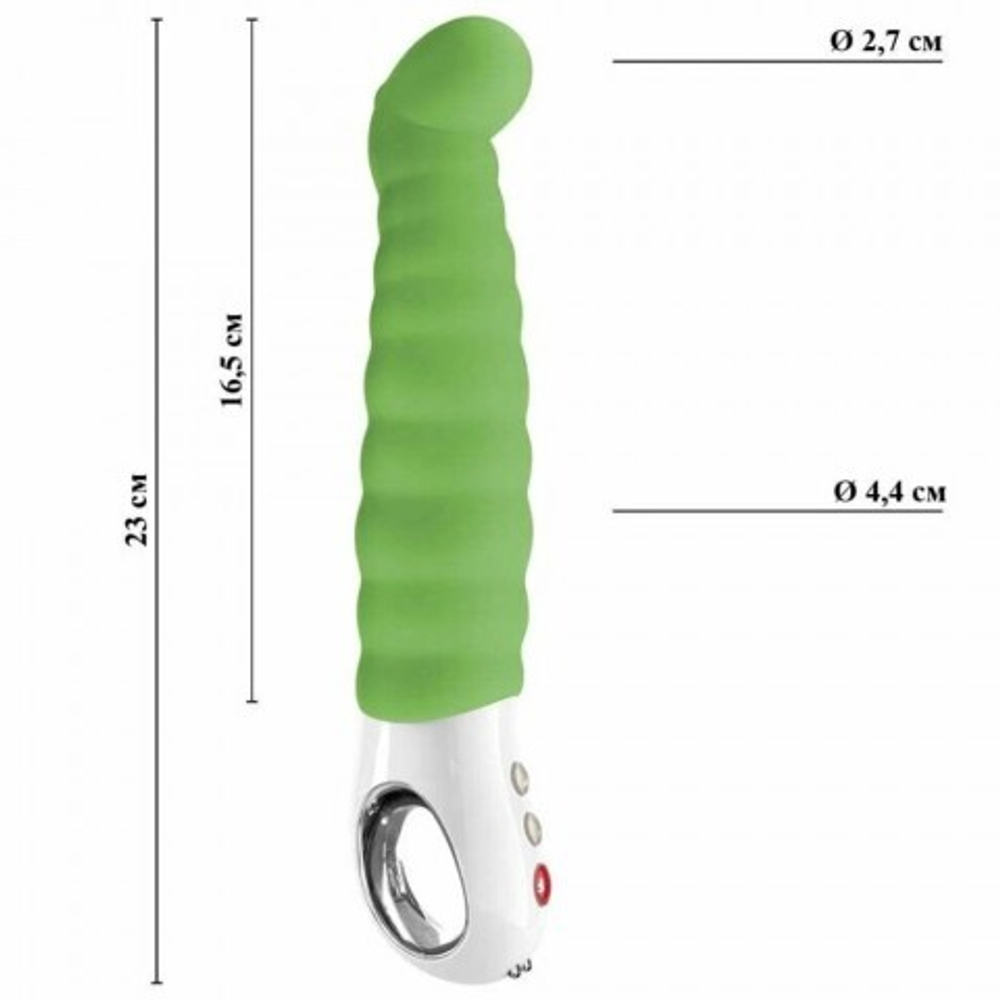 Вибратор Patchy Paul от Fun Factory зеленый