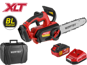 Аккум. пила цепная WORTEX CEC 2518-3 в чем. ALL1 XLT SET БЕСЩЕТ., 18 В, 25.4 см