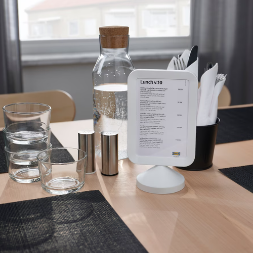 ФИКОНТРЕД FIKONTRАD Рамка 10х15 см на подставке, белая