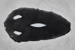 Кожа ската 240х150мм (черная)