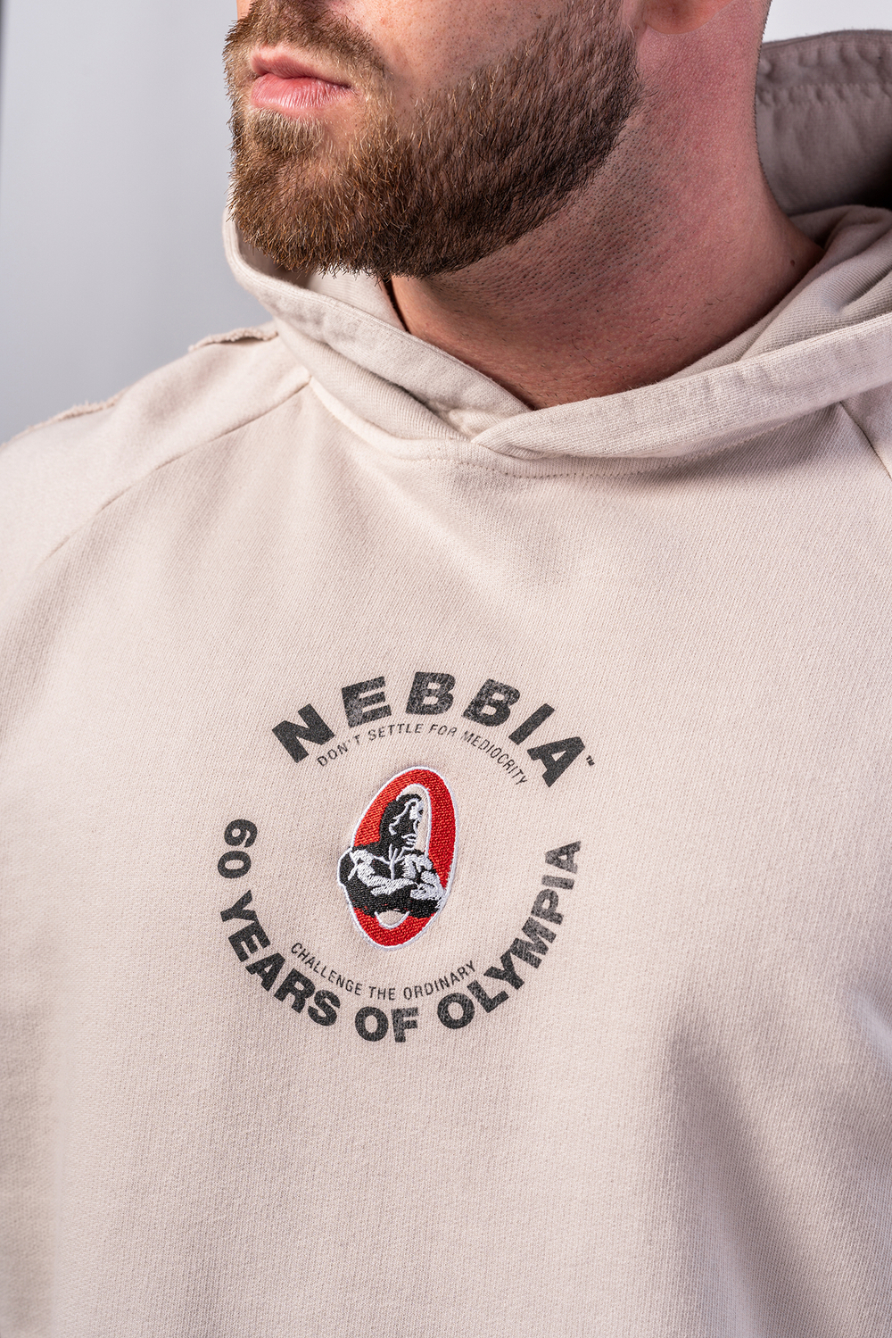 Толстовка Washed Hoodie HERITAGE 793 Кремовая
