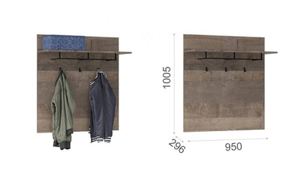 Стокгольм  (МебельГрад) Вешалка