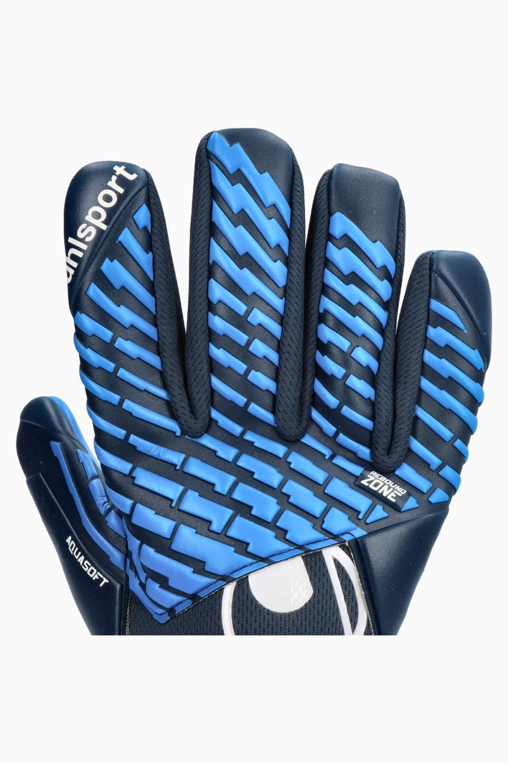 Вратарские перчатки Uhlsport Fangmaschine Aquasoft HN - синий