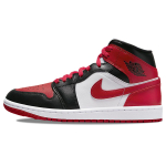 Кроссовки Jordan Air Jordan 1 mid "bred toe", BQ6472-079