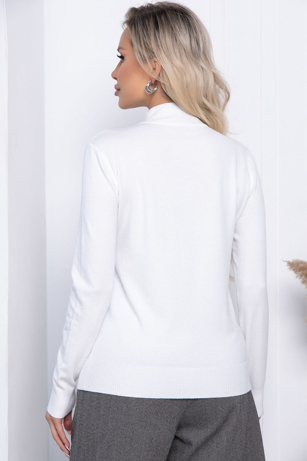 Водолазка Осенняя история (белая) Б14540-20М LT Collection