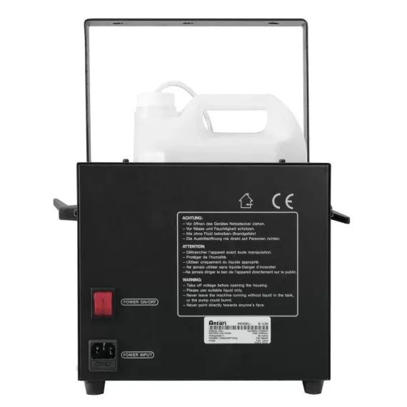 Antari S-120 генератор пены производительность 320 ml/min, бак 5л., без ДУ