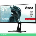 Игровой монитор Iiyama G-Master Red Eagle GB3461WQSU-B1